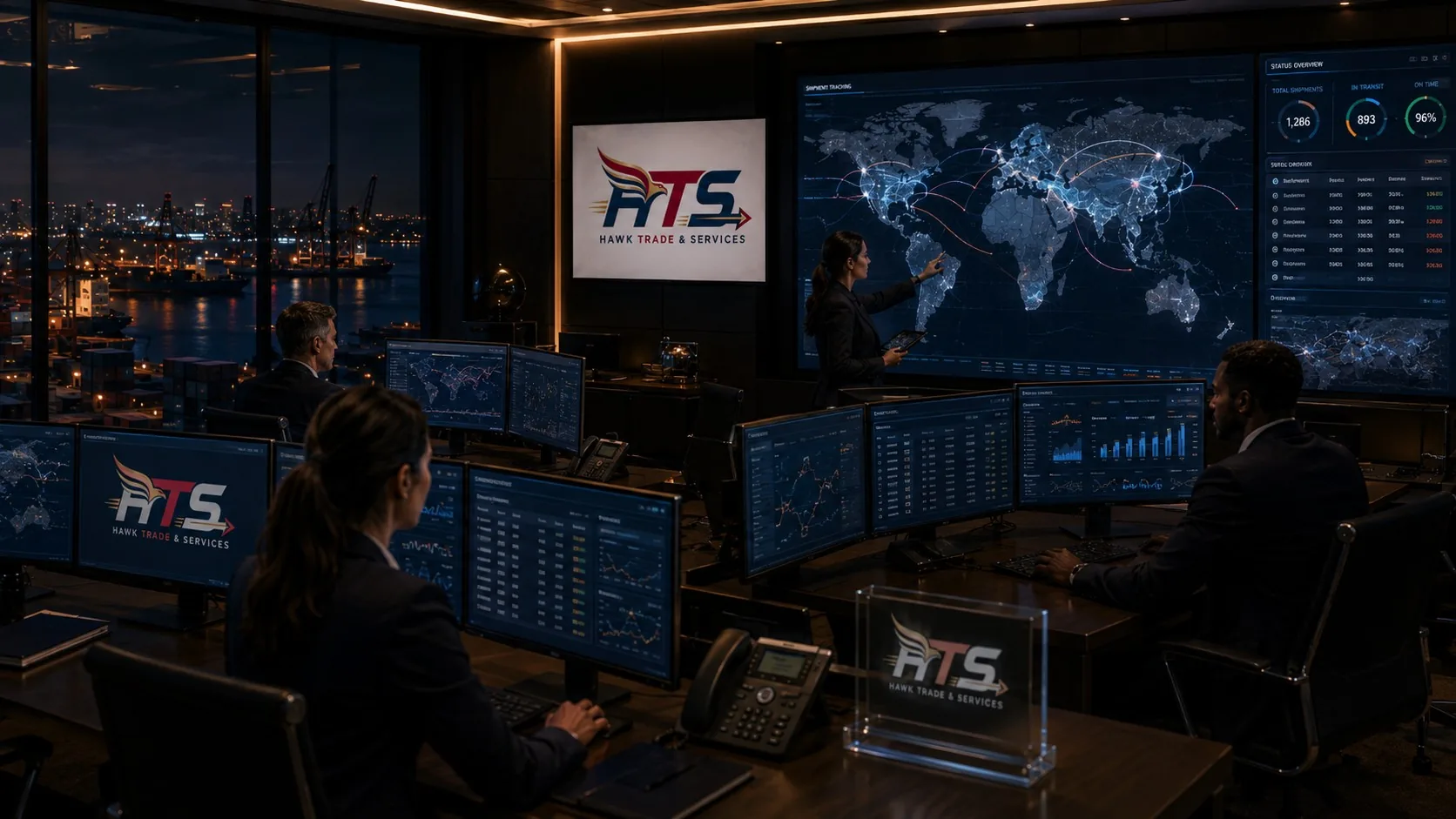 HTS trade control workspace